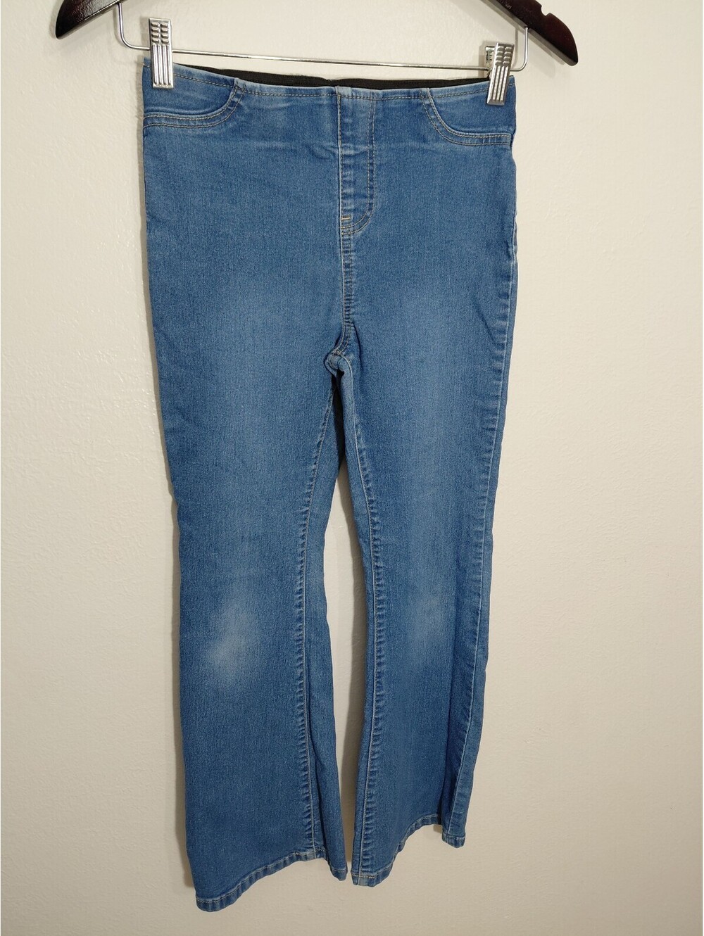 Forever 21 Kids Light Blue Denim Jeans Size 11/12 with Elastic Waistband